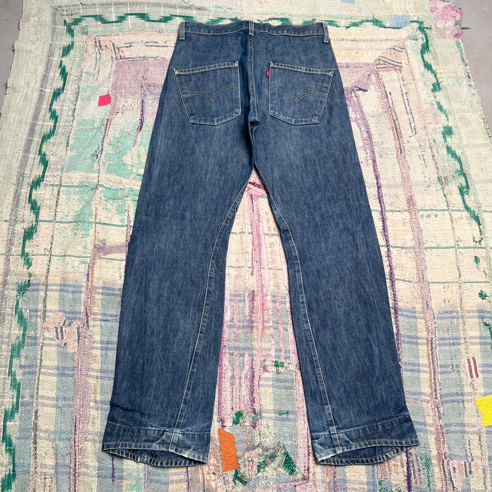 Vintage Levis Engineered Jeans Mens Twisted Button Fly 33x34